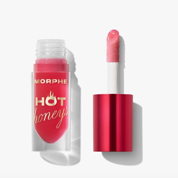 MOPRHE HOT HONEYS PLUMPING LIP OIL DUO SET - QUEEN BEE, HEAT SWARM - Picture 2 of 6